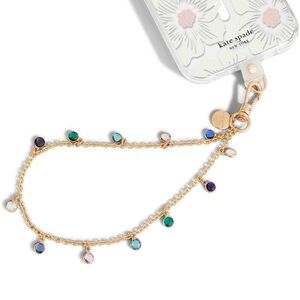 Kate Spade New York Phone Charm - Detachable Cell Phone Lanyard - High Shine